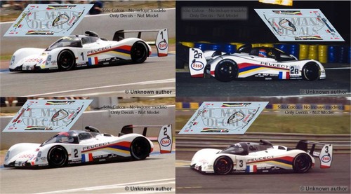 Decals peugeot 905 evo mans - 905,