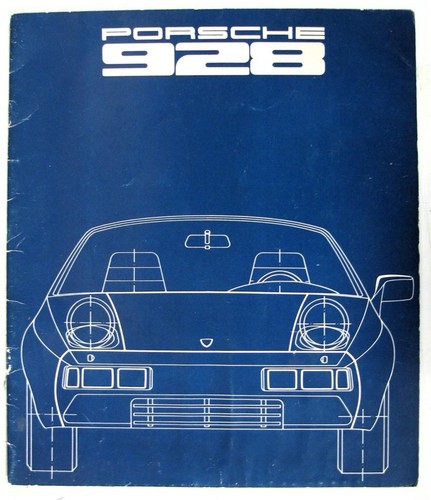 Brochure vendita porsche 928 - brochure,