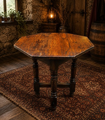 Antico tavolino pieghevole