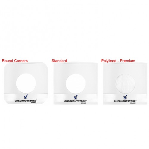 Paper record with hole - paper, for