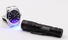 ROLEX OMEGA LANTERN UV LAMP TO IDENTIFY ORIGINAL WATCHES CARDS HOLOGRAMS ZOOM