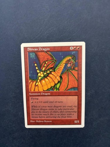 Mtg edizione shivan - mtg,