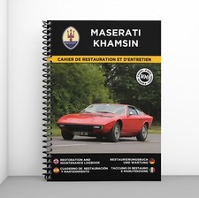 MASERATI KHAMSIN : Cahier de