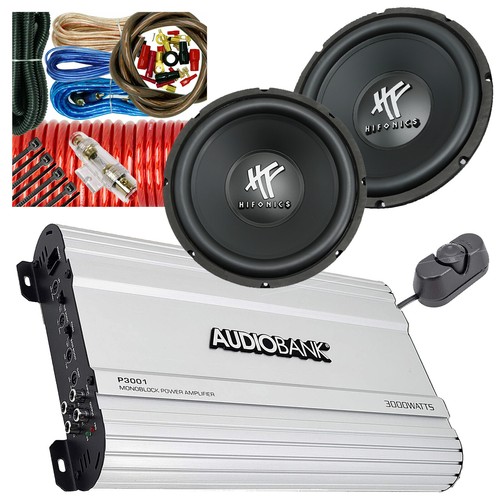 Hifonics hfx12d4bk 4 - 2x,