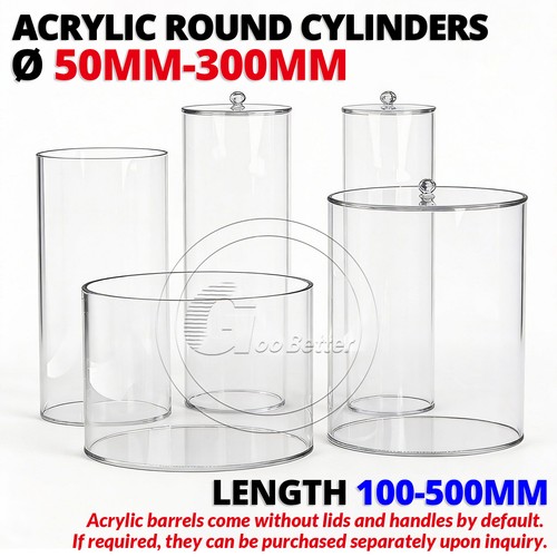 Tubo perspex plastica - in,