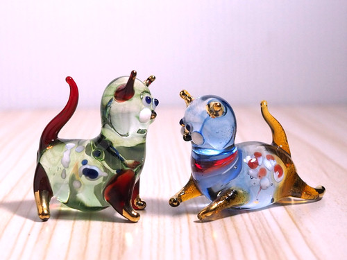 Coppia simpatici statuine - simpatici,