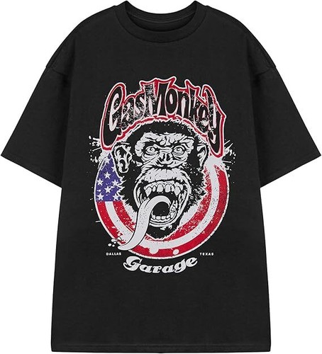 Shirt uomo gas monkey adulti - gas,