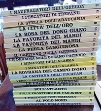LIBRO: SALGARI Emilio, Tigri e Corsari Serie DI  N 25 numeri. Fabbri, 1968/C