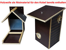 Set 2 mangiatoie per scoiattoli mangiatoia automatica stazione mangime casa Kobel con rovere