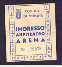 Biglietto Comune di Verona