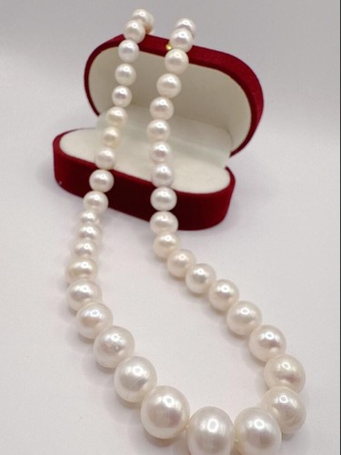 Collana perle bianche - collana, 18"