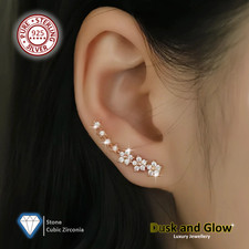 Orecchini a perno fiori