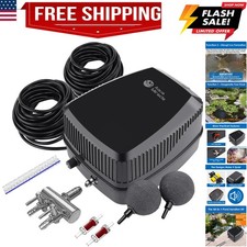All-in-One Koi Pond Aeratore per Laghetti da Esterno fino a 1500 Galloni, Pond Air Pu...