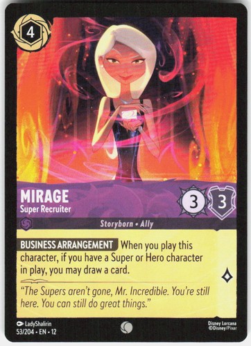 Mirage super recruiter 204 - super, 53/204