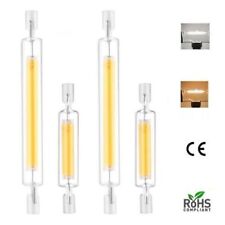 Lampadina LED R7S 118mm 78mm COB 30W 20W 10W tubo alogeno vetro sostituzione lampada HOT DE