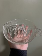 Spremiagrumi pompelmo agrumi vintage retrò vetro pesante limone lime arancia con manico