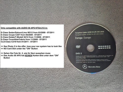 Dvd mercedes navigazione audio - mercedes,