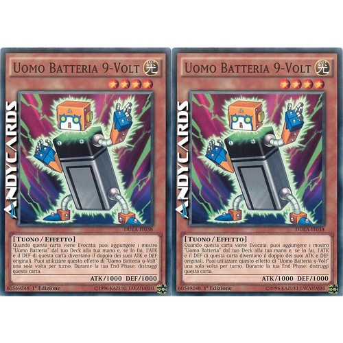 Uomo batteria volt - 9-volt, 2x