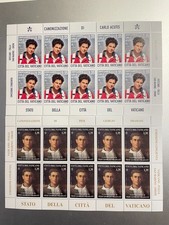 2025 Vaticano Foglietti Canonizzazione Carlo Acutis e Pier Giorgio Frassati