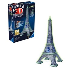 Puzzle 3D Tour Eiffel Glow in