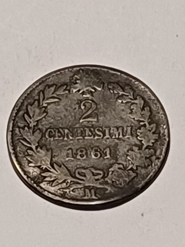 Centesimi 1861 vitt - 2,