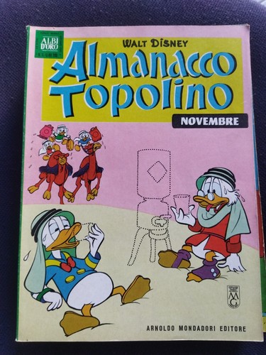 Blocco almanacco topolino 1965 - blocco,