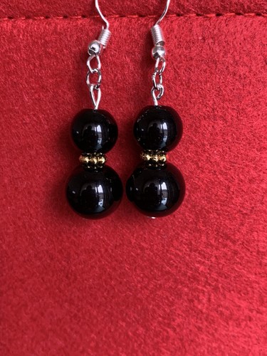 Parure perle color nero - di,