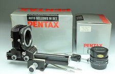 PENTAX SMC-M BELLOWS 100/4  + PENTAX AUTO BELLOWS M SET