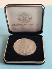 USA 1 Dollaro in puro argento 999 - 1 oncia = 31,1 gr del 1993 in scatola orig.