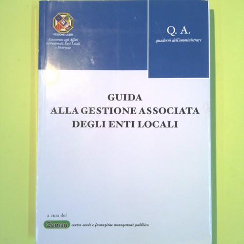 Guida alla gestione associata - guida,