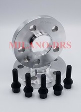 2 DISTANZIALI RUOTA 17mm NISSAN QASHQAI (Type J11 - J12) + BULLONI BLACK