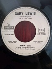 GARY LEWIS - TINA / MY HEART'S SYMPHONY Italy Juke Box Soul Liberty