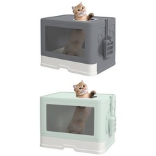 PawHut Lettiera per Gatti con