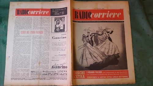 Radiocorriere eiar 1946 - tv,