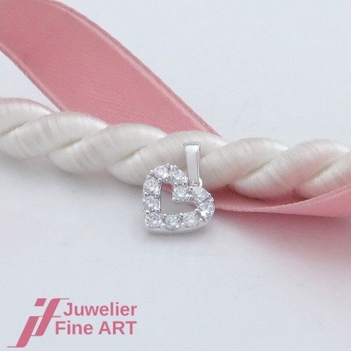 Ciondolo cuore brillante con