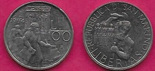 SAN MARINO 100 LIRE 1994R UNC