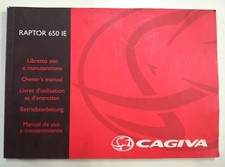 Libretto uso e manutenzione Cagiva Raptor 650 I.E.