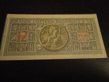 1939 LOTTERIA IPPICA NAZIONALE
