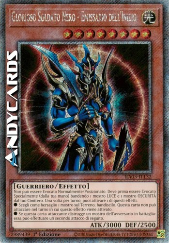 Glorioso soldato nero - glorioso,