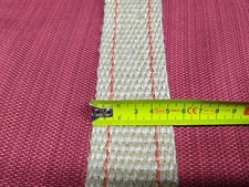 CINGHIA IUTA TAPPEZZERIA TIRANTE FONDO DIVANO POLTRONA SEDIA ALTEZZA CM5