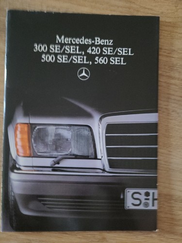 Brochure mercedes 300 - brochure,