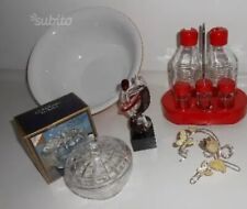 Lotto zuccheriera oliera ciotola bomboniera