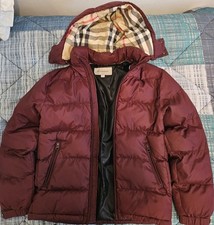 piumino burberry bambino