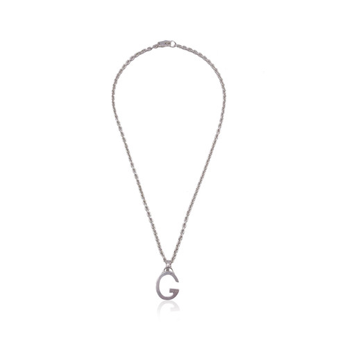 Collana con ciondolo lettera - collana,