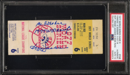 Biglietto reggie jackson - biglietto,