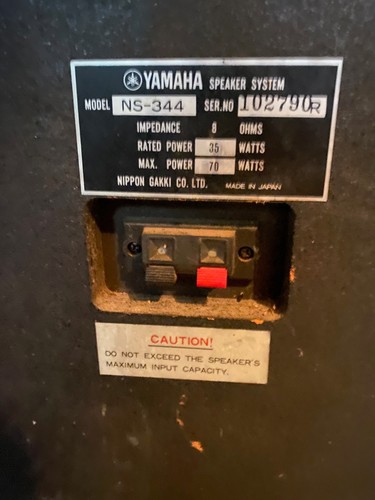 Altoparlanti yamaha 344 - altoparlanti,
