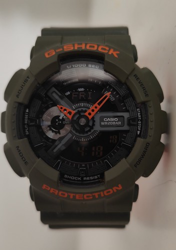 Casio shock 110ln 3ajf - casio, g-shock