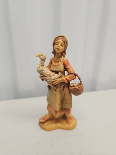 Statuina vintage fontanini - vintage,