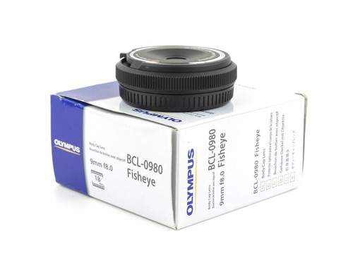 Olympus 9mm fish eye - 1:8,