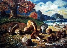 Serigrafia a colori su tela